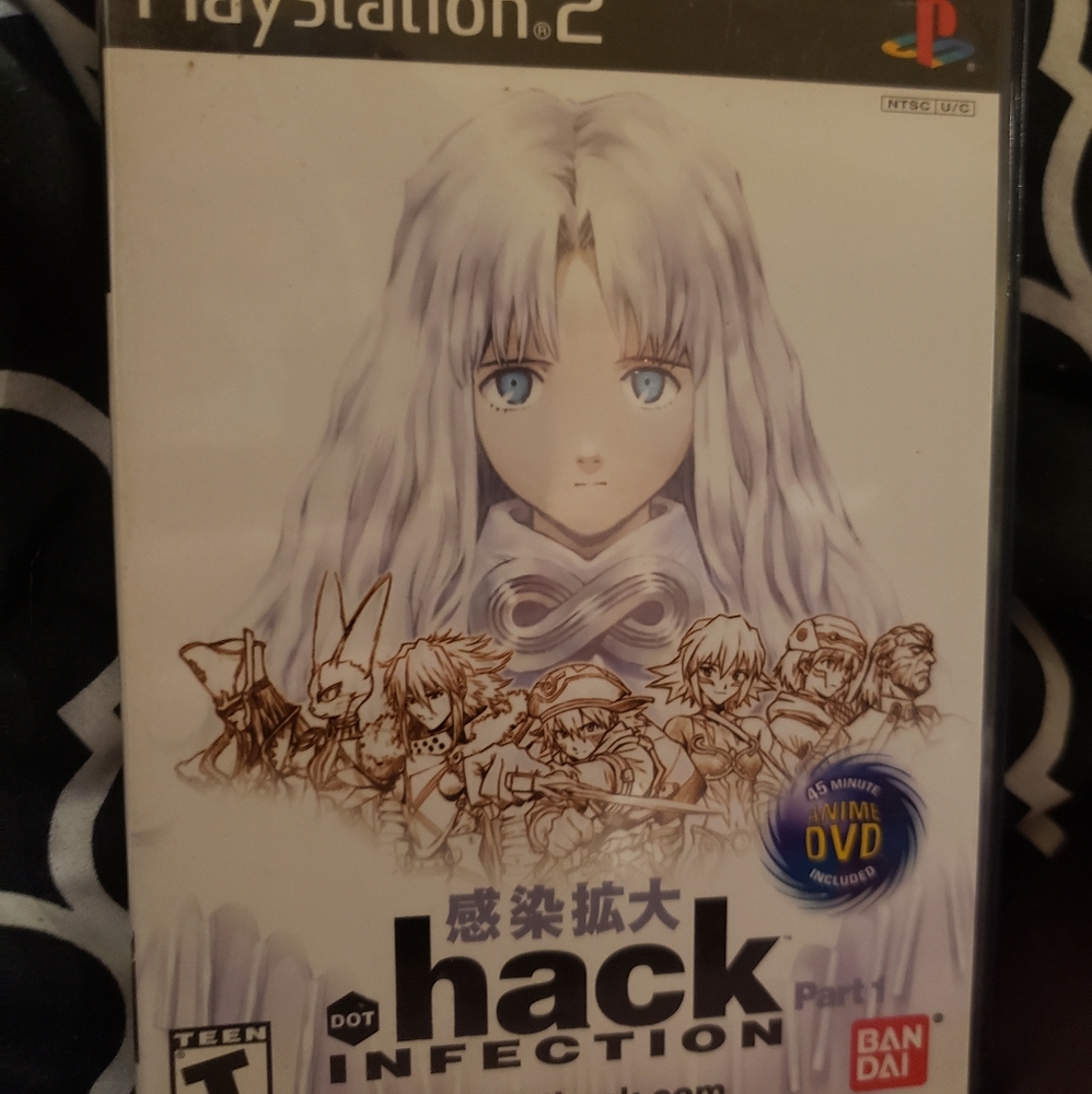 Hack: Infection PS2 original case and booklet Playstation 2